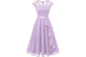 Wedtrend Women's Bridesmaid Dresses Short Prom Dress Ruffle Semi Formal Cocktail Dresses Floral Homecoming Dress