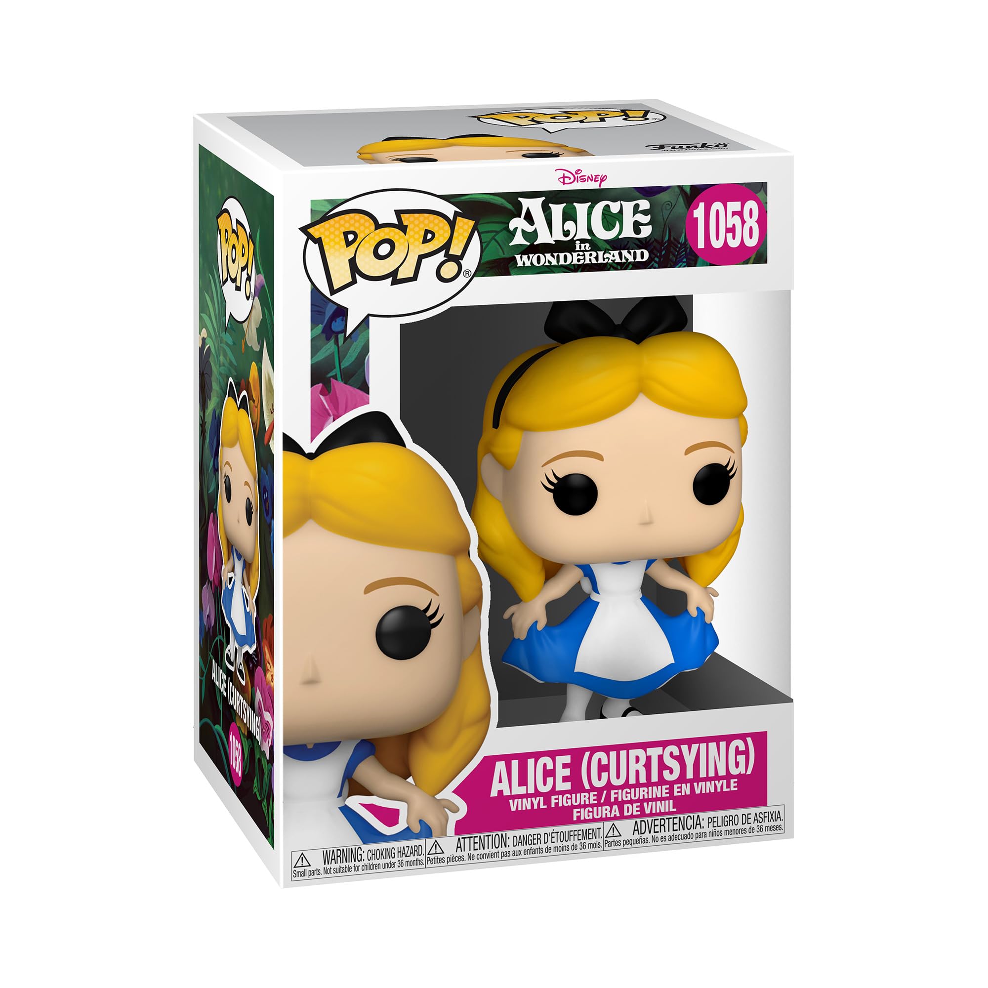 Funko Pop! Disney: Alice 70th – Alice Curtsying - Alice In Wonderland - Collectable Vinyl Figure - Gift Idea - Official Merchandise - Toys for Kids & Adults - Movies Fans