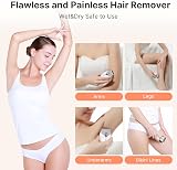 TOUCHBeauty Women’s Shaver Electric Razor for Face & Body Gray view 3