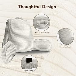 ABROLOY Reading Pillow for Adult, Bed Reading