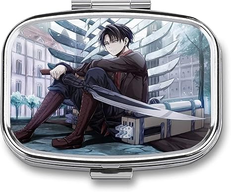Amazon 進撃の巨人 ピルケース 携帯用 薬ケース ピルボックス サプリメントケース ドラッグケース おしゃれプリント 小型 四角 薬入れ 仕切り8つ ニトロ ビタミン フィッシュオイル 飲み忘れ防止 旅行に便利コンパクト 持ち運び ランドリー収納 オンライン通販
