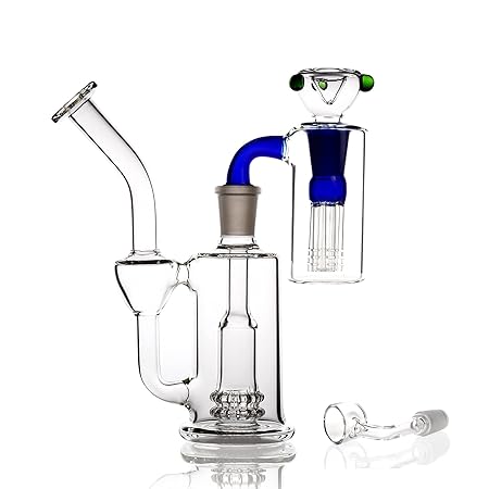 REANICE (LAKE B) Glasbongs wasserpfeife zum beispiel rauchen wasserpfeife 18.8mm bong schüssel höhe 20cm direkt glas rohre ho