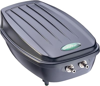 Blagdon Pond Water Oxygenator Kit 2 Outlet Aeration Pump up to 2000L Green