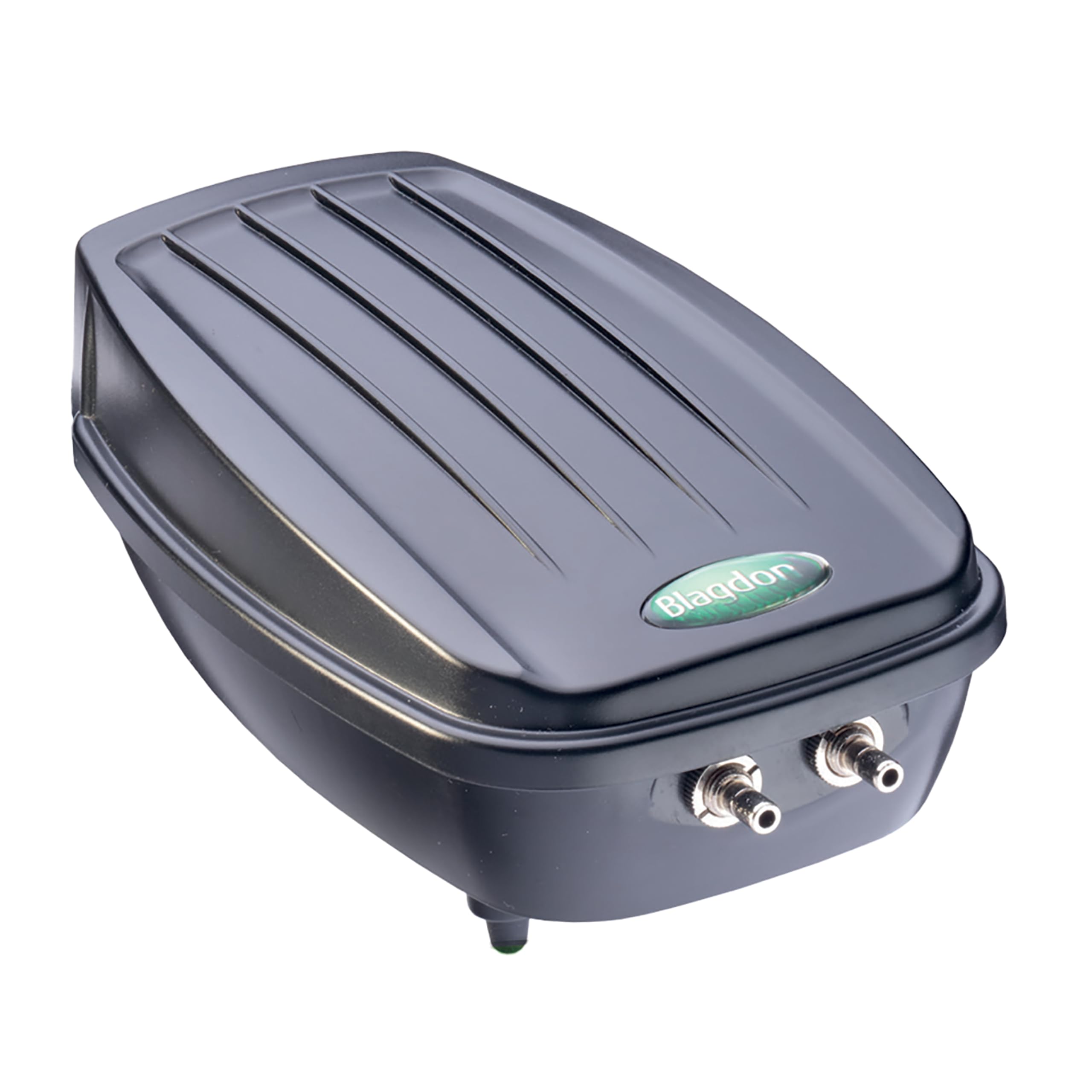 Blagdon Pond Water Oxygenator Kit, 2 Outlet Aeration Air Pump for Standard Ponds up to 2000 litres, Green