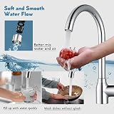 Hapilife Kitchen Sink Mixer Tap Single Lever Monobloc Polished Chrome 1 Hole view 4