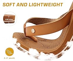 ONCAI Womens Flip Flops Arch Support Yoga Mat