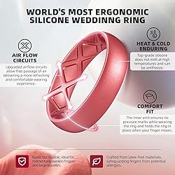 Egnaro Women’s Silicone Engagement Rings, Inner