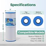 TOREAD TRF-4950 Hot Tub Filter 50 Sq Ft C-4950 PRB50-UNICEL FC-2390 2Pack view 2