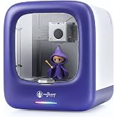 Magic Jimmy 3D Printer for Kids, AI-Powered, Fully Assembled, STEM Gift | Safe Enclosed Design, 8,000+ Models, Live Camera, Creative Learning Tool for Boys Girls, Home &amp; School Use, 200g PLA Filament