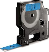 Dymo Authentic D1 Labels Black on Blue Tape 12 mm x 7 m for LabelManager view 4
