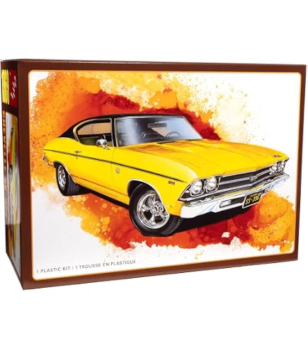 Amazon.com: MPC 1972 Chevelle SS 454 1:25 Scale Model Kit : Arts