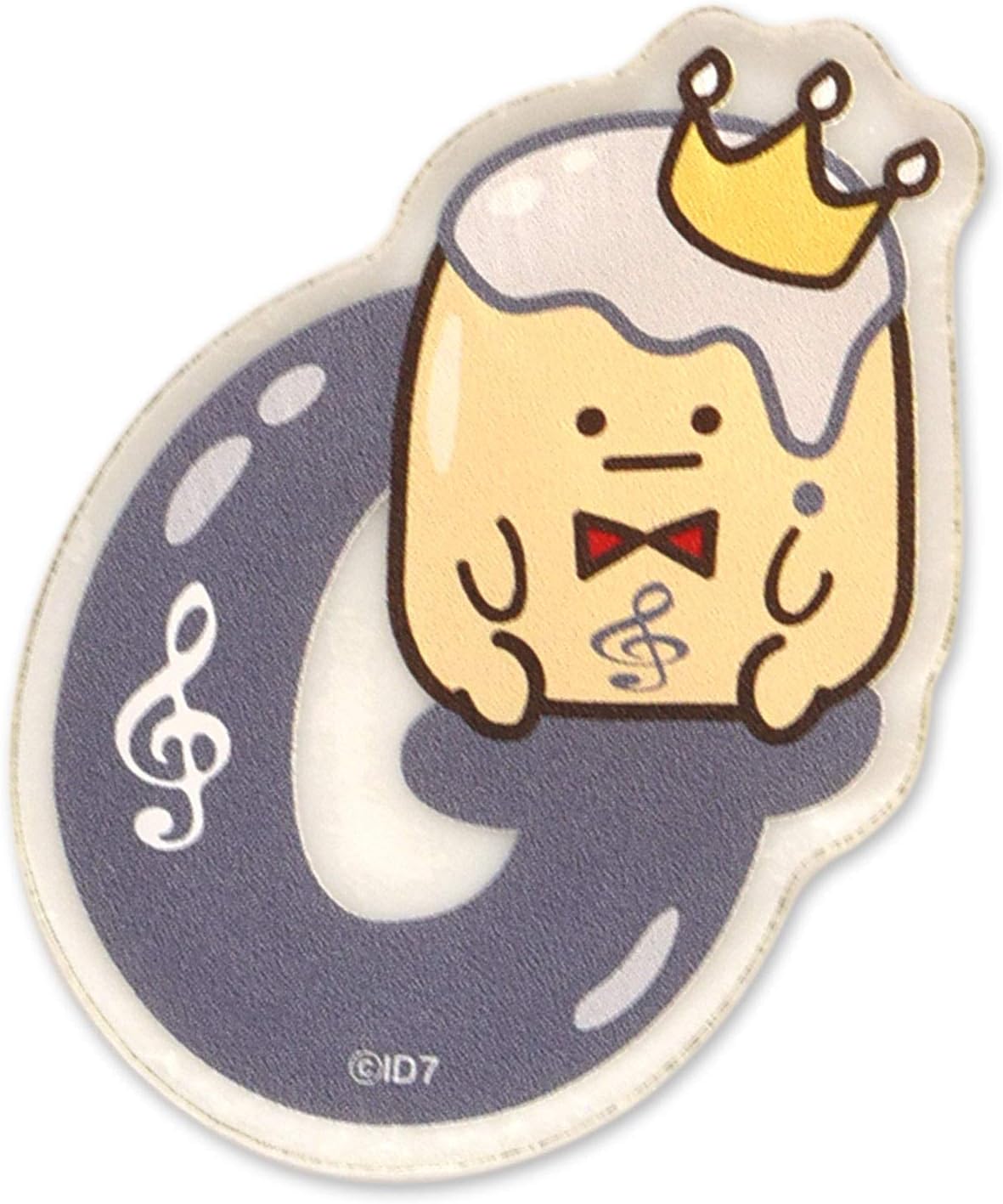 グルマンディーズ アイドリッシュセブン キャラスタムステッカー 八乙女 楽 やおとめ がく Ids 08h グレー グルマンディーズ ステッカー シール Amazon