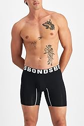 Bonds Men's Underwear Anti-Chafing Boxer Briefs