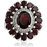 Ross-Simons 5.20 ct. t.w. Garnet Ring in Sterling Silver