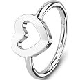 Boucles D'Oreilles Helix Tragus Daith 16G Anneaux Acier Inox 316L - Piercing Cartilage