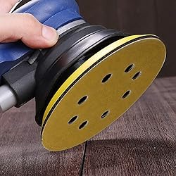 Mestool 5-Inch 8-Hole Hook and Loop Sanding