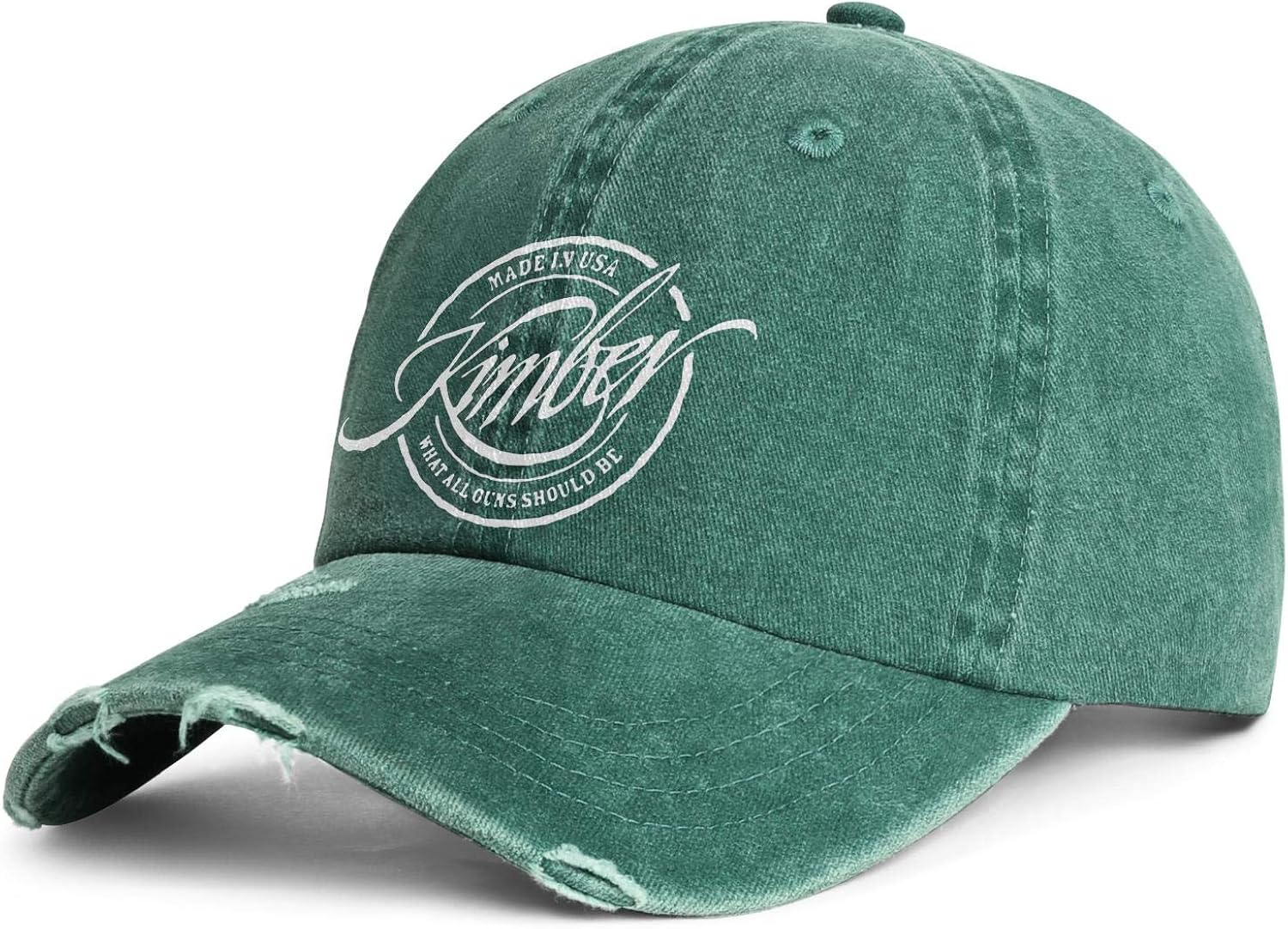 Kimber Unisex Adjustable Cotton Baseball Cap Dad Hat Cowboy Hat Travel