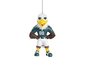 FOCO NFL Unisex-Adult NFL Team Logo Holiday Tree Mascot Ornament