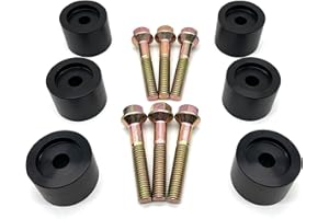 Region Offroad 1.5" Transfer Case Drop for Jeep Wrangler YJ (1987-1995) and TJ (1997-2002) with 4 Countersunk Grade 8 Bolts