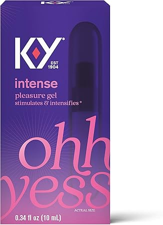 Amazon Com K Y Intense Pleasure Gel Personal Lubricant And Massage Gel Water Based Formula Safe To Use With Natural Rubber Latex And Polyisoprene Condoms For Men Women And Couples 0 34 Fl Oz Pack Of