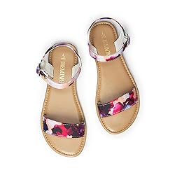 DREAM PAIRS Women's Ankle Strap Flat Sandals Open