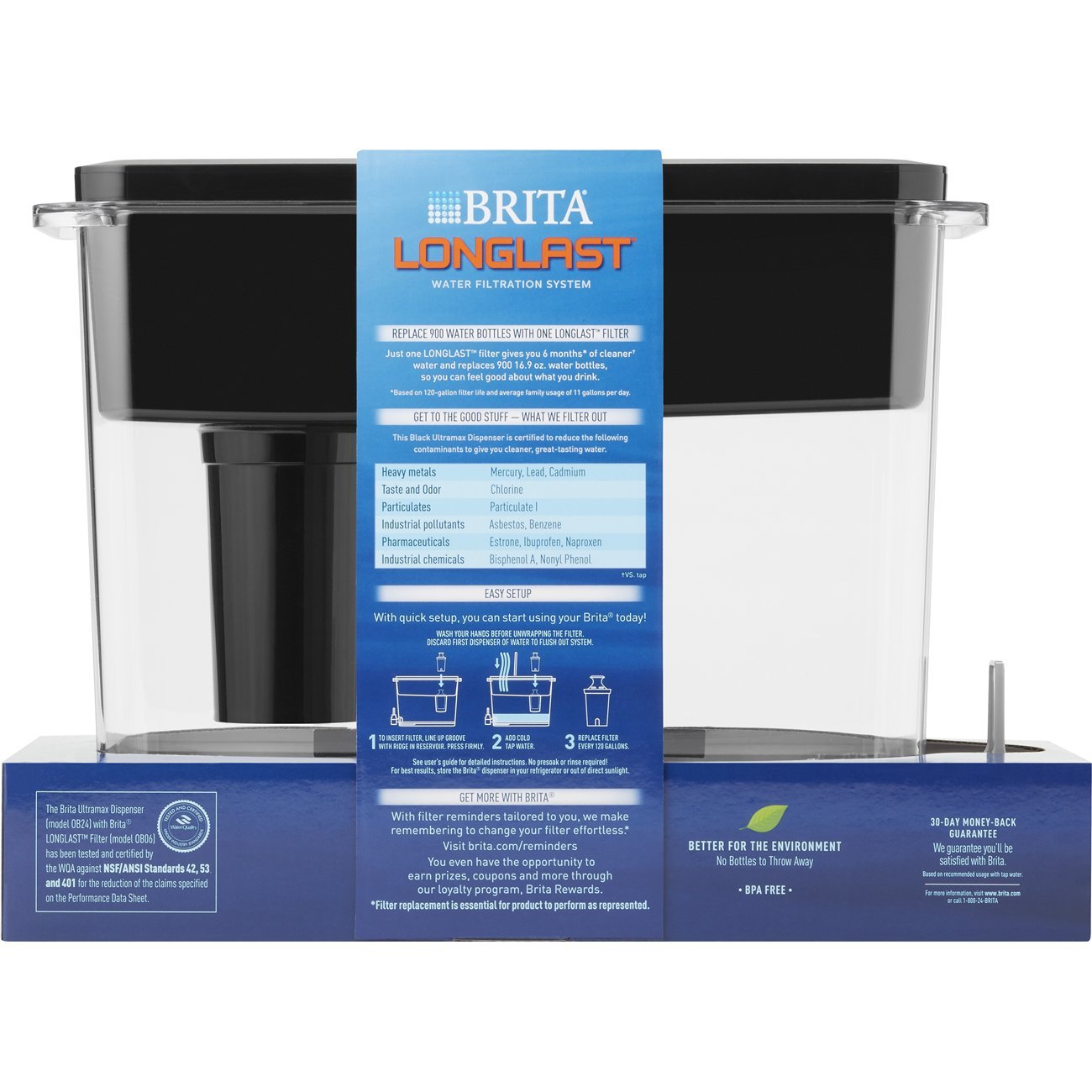 Brita Extra Large 18 Cup Filtered Water Dispenser Gifts Guider