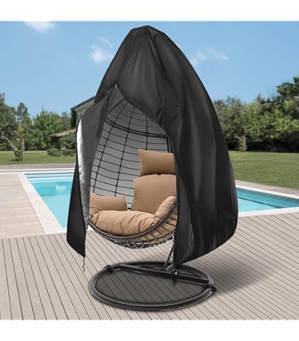 Housse De Protection Pour Chaise Longue - Tissu Oxford - 160 X 160 X 70 Cm