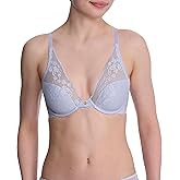 Natori Women's Cherry Blossom Convertible Contour Underwire, Glacier Blue