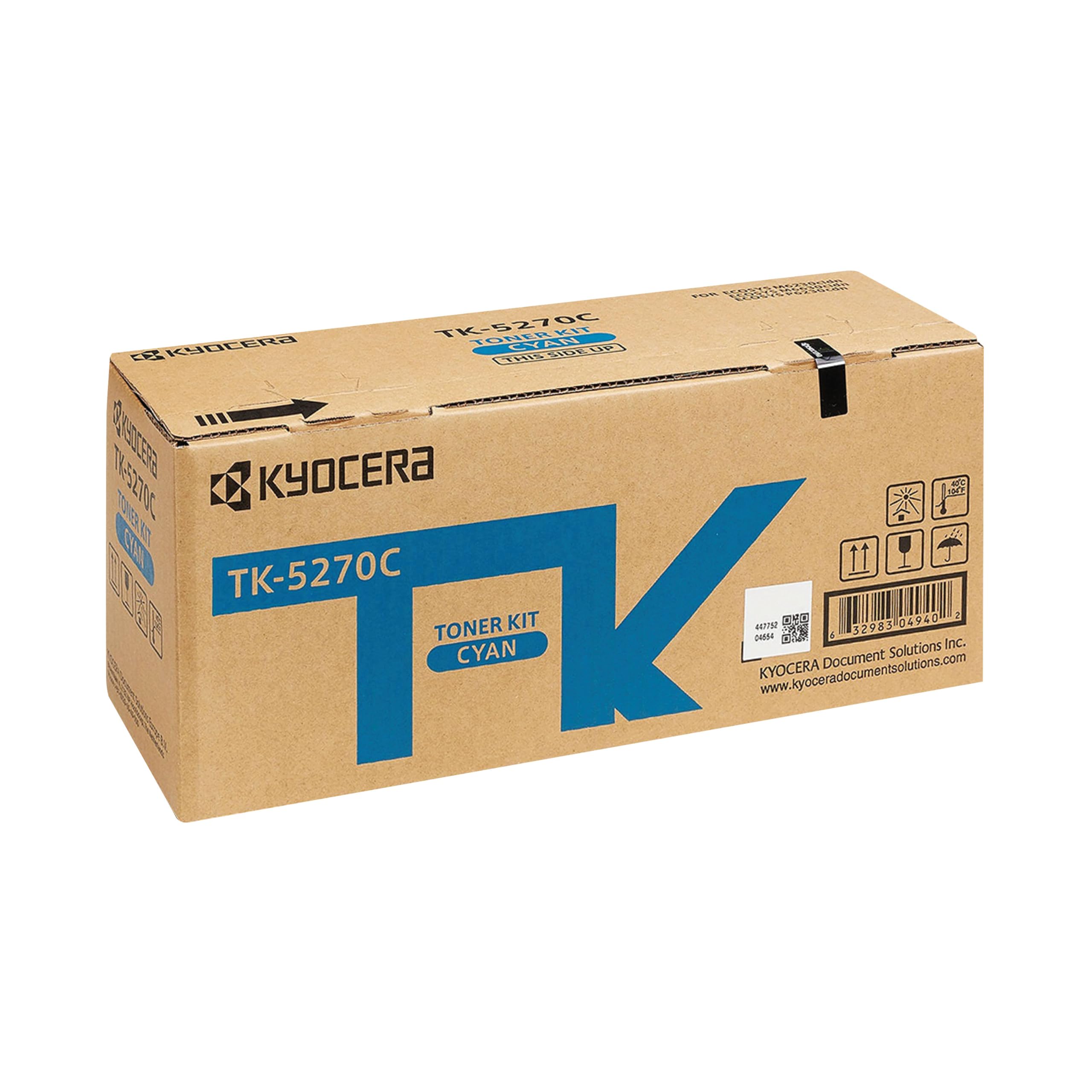 KYOCERA Toner Cartridge Cyan TK-5270C