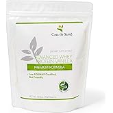 Casa de Sante Advanced Whey Protein Vanilla - GLP-1 Support | Low FODMAP Gut Friendly 25g Protein with ProHydrolase Enzymes Whey Isolate Powder | MD PhD Formulated -13 oz