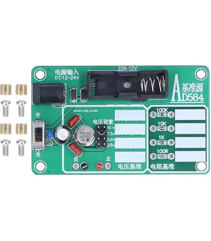 Acxico AD584 High Precision Voltage Reference Module 4-Channel 2.5V 5V 7.5V 10V Output