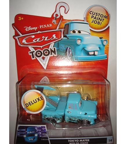 ミニカー Cars Toon Mator with Oil Cans Disney Pixar Cars Toon Mator With Oil Cans #37 (Imperfect Card