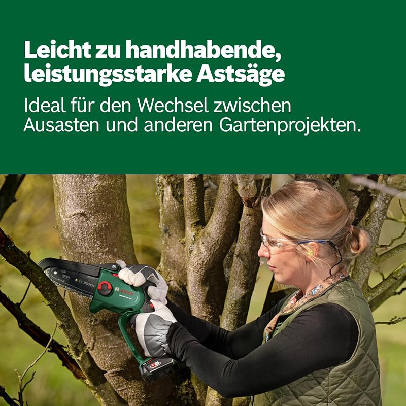 kompakte Mini Kettensäge EasyChain 18V-15-7