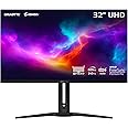 GIGABYTE - AORUS FO32U2-32" QD OLED Gaming Monitor - UHD 3840x2160-240Hz - 0.03ms GTG - AMD FreeSync Premium Pro - Type C KVM - HDMI, DP, Type C - Height Adjustable - Black