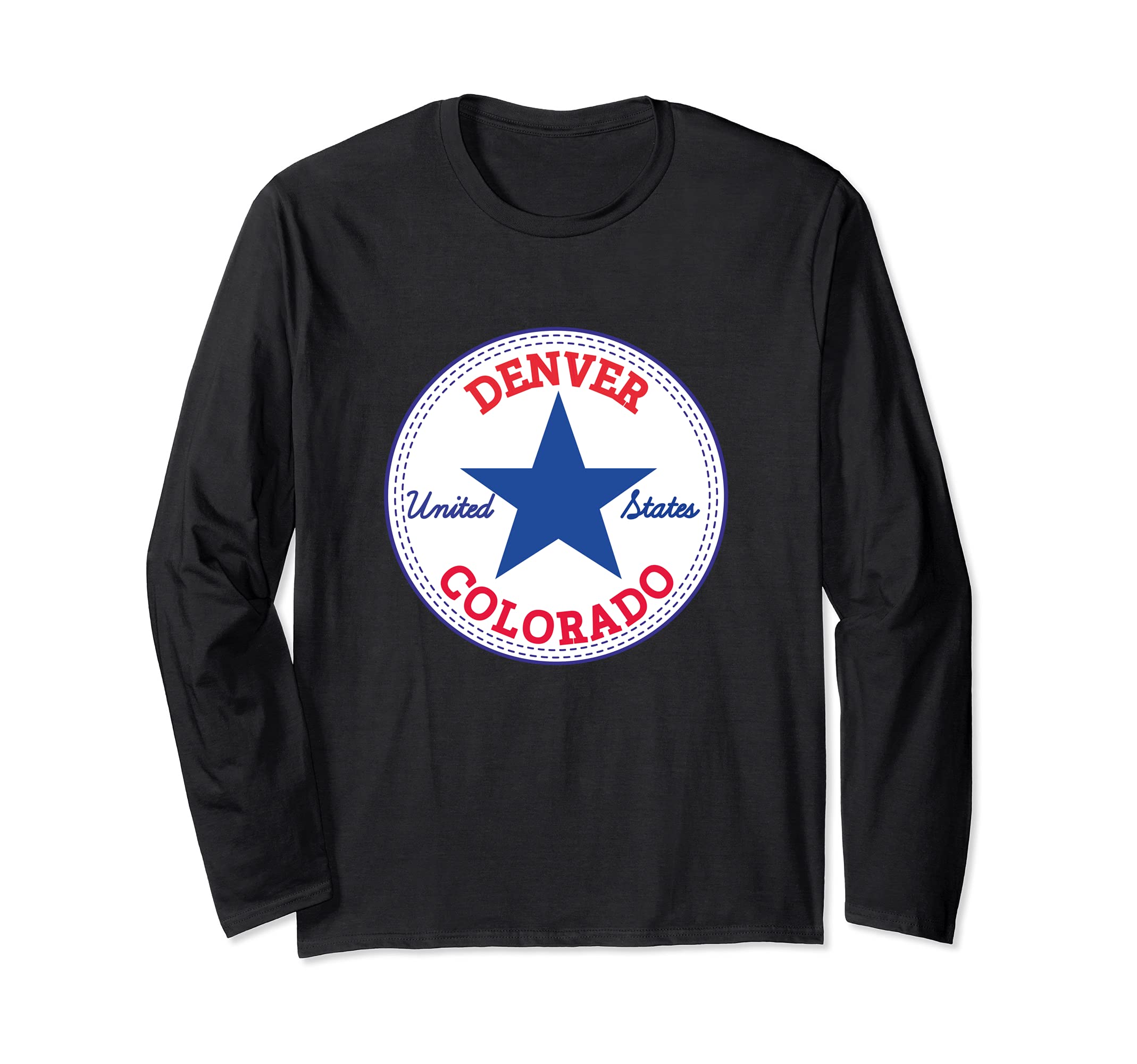 DENVER COLORADO Rocky Mountains United States of America USA Long Sleeve T-Shirt