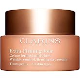 Clarins Extra-Firming Day Cream | Anti Aging Moisturizer | Skin Looks More Radiant, Visibly Firmer and Plumper After 28 Days* | Smoothes Appearance of Lines and Wrinkles | Evens Skin Tone | Hydrates