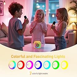 Mini Karaoke Machine for Kids Adults：Portable