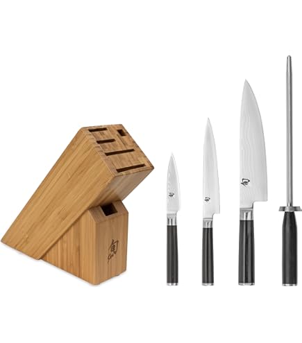 Amazon.com: Shun Kazahana 5 Piece Starter Block Set, Includes 8
