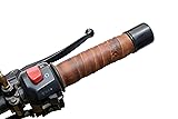 The Bikerz Vintage Motorcycle Handle Bar Leather