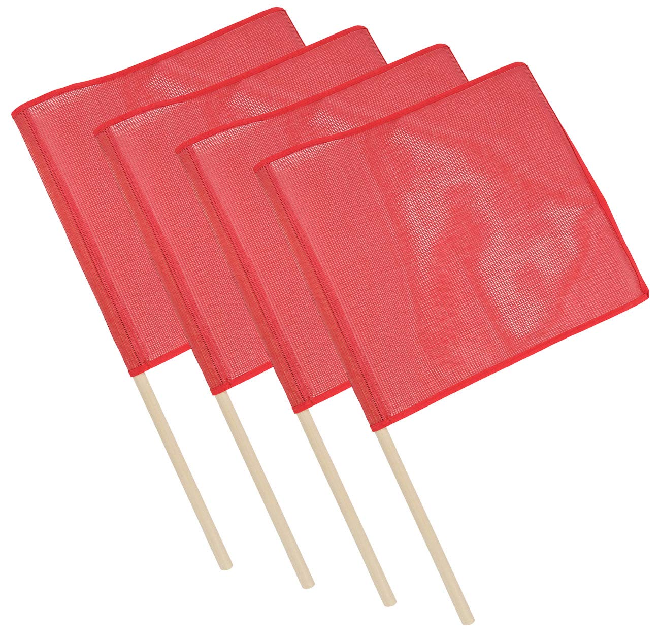 Mytee Products Red Safety Flags for Trucks with