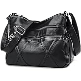 Gladdon Small Crossbody Bags for Women Leather Shoulder Purses Vegan Womens Cross body Bag Lightweight | Small, Leather, Vegan, Womens, Lightweight