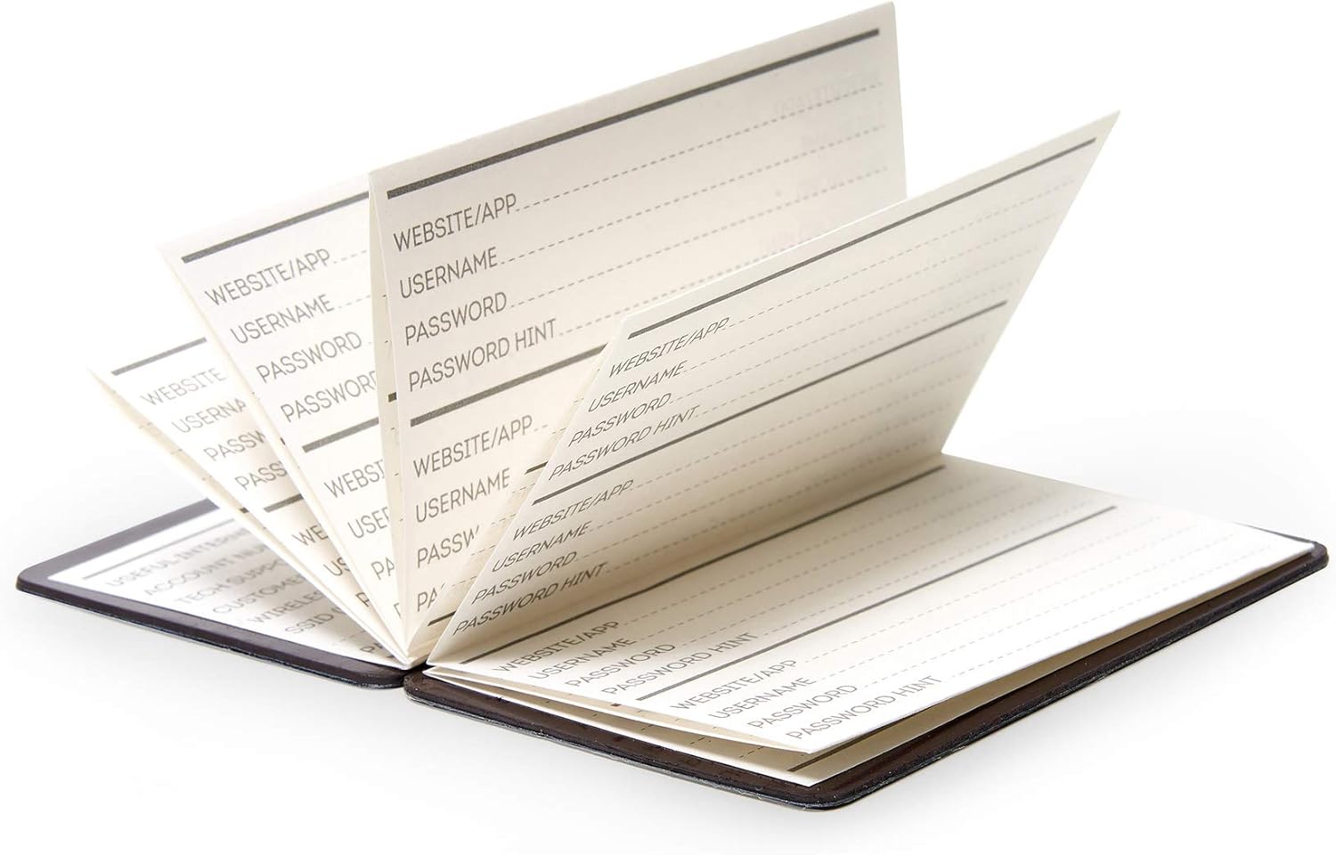 Legami, Book for Organizing Username and Password 8.2 x 5 cm, Sos Password Book - Image 3