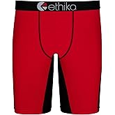 Ethika Mens Staple Boxer Brief | *Solids* Red Machine Red