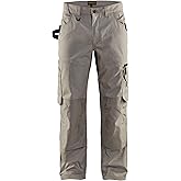 Blaklader Men's Ripstop Durable Lightweight Work Pants with Utility Pockets