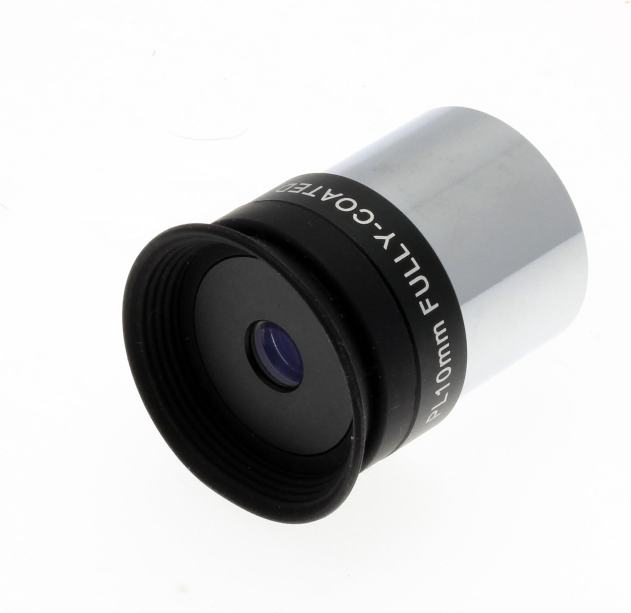 OstaraTelescope Plossl High Resolution 10mm Eyepiece - Fully Coated - Wide Field of View - Standard 1.25" (31.77mm) Fitting - Supplied with Storage Case and Cleaning Cloth.