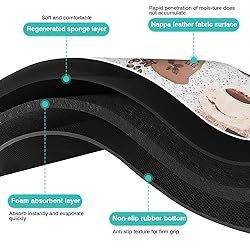 Coffee Bar mat Accessories for Countertop Absorbent