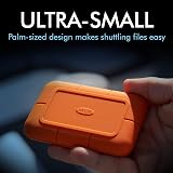 LaCie Rugged SSD 4TB External SSD USB-C Water Drop Resistant Mac PC STHR4000800 view 6
