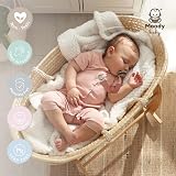 MoodyBaby Soft Organic Muslin Cotton Dummy Clips 4 Pack Neutrals Rust Brown view 3