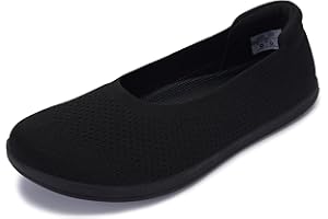 WHITIN Women's Barefoot Ballet Flats + Wide Toe Box + Zero Drop Sole