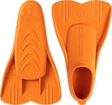Cressi Mini Light Fins Orange 23/24 Kids Learn to Swim view 4